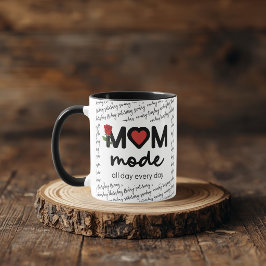 Taza Modo Mamá Todo el Día