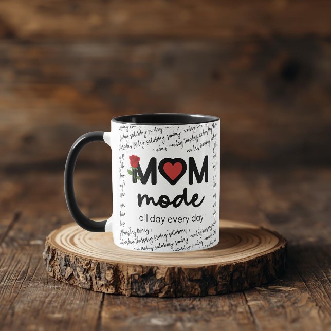 Taza Modo Mamá Todo el Día (Subido por el creador)