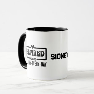 Taza Modo retirado todo el día todos los días