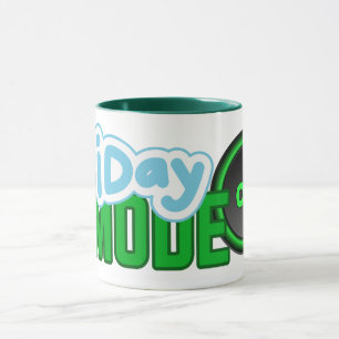 Taza Modo Viernes: Activado – Humor de Oficina Casual