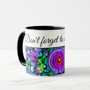 Taza Modos de vida - Patrón de arte neurográfico 2