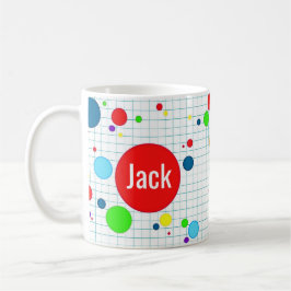 Taza Mok - computerspel agario-stijl - blauw