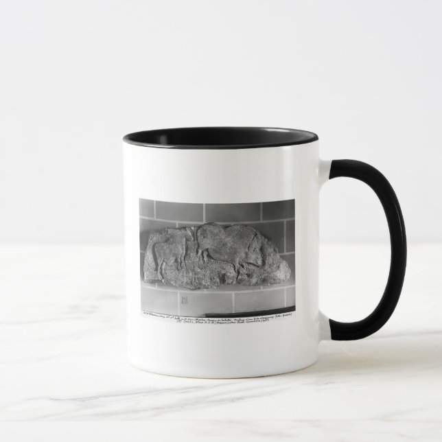 Taza Molde de un friso de animales de Le Roc de Sers (Derecha)