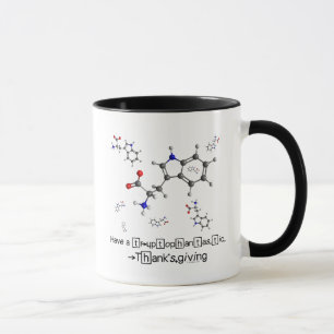 Taza Molécula de triptófano