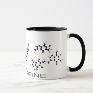 Taza Molécula del cafeína