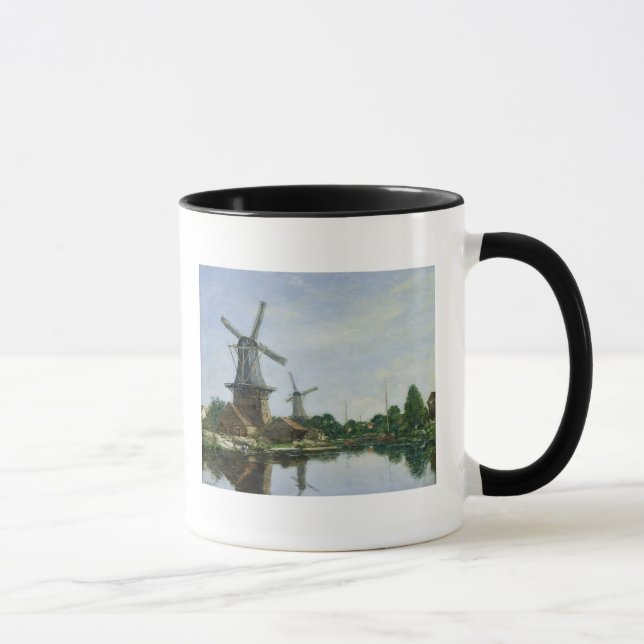 Taza Molinoes de viento holandeses, 1884 (Derecha)
