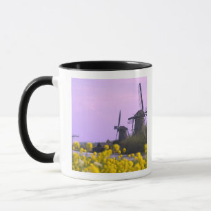 Taza Molinos de viento a lo largo del canal en Kinderdi