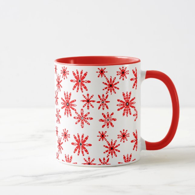 Taza Molinos de viento rojos (Derecha)