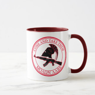 Taza Molon Labe (venido y tómelos)
