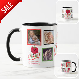 Taza MOM I Love Your From My Head TOMATOES 6 x FOTOS