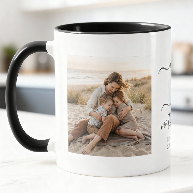 Taza Mom Is a Verb Family 2 Photo Mother Keepsake (Subido por el creador)