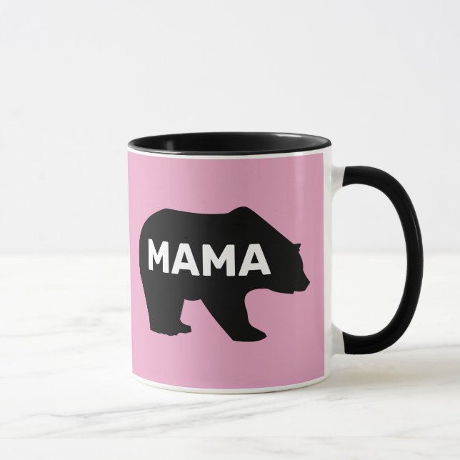 TAZA MOM MAMA BEAR COFFEE MUGS (Derecha)