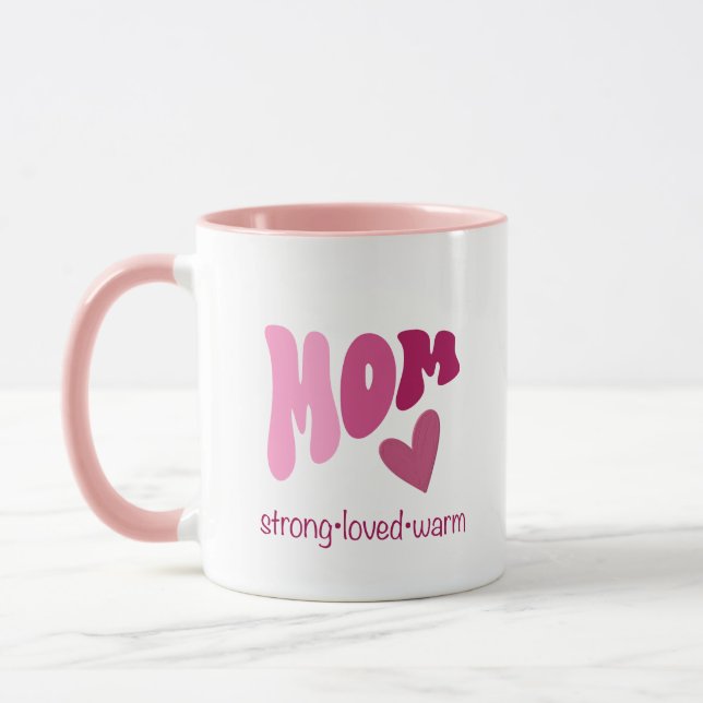 Taza Mom mug heart (Izquierda)