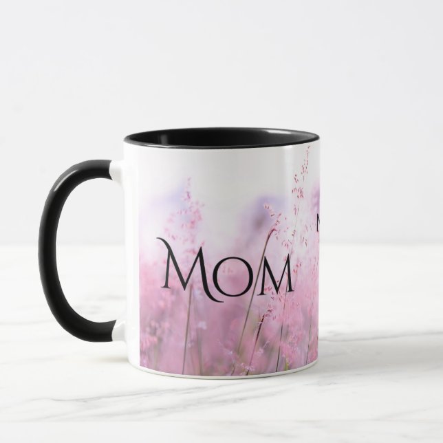 Taza Mom Mystery Magic Sass & Soul Mug - Pink Flowers (Izquierda)