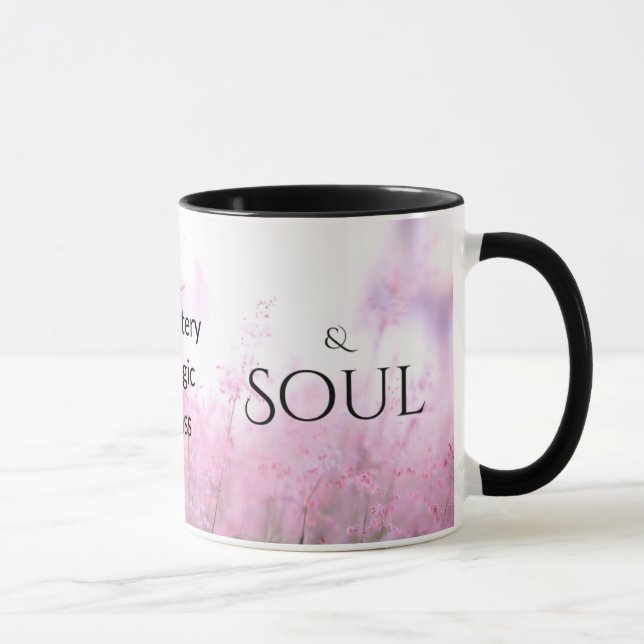 Taza Mom Mystery Magic Sass & Soul Mug - Pink Flowers (Derecha)