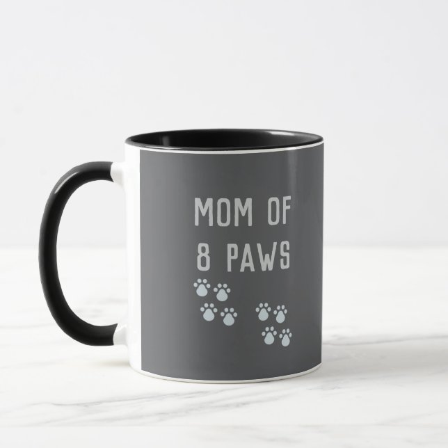 Taza Mom of 8 paws (Izquierda)