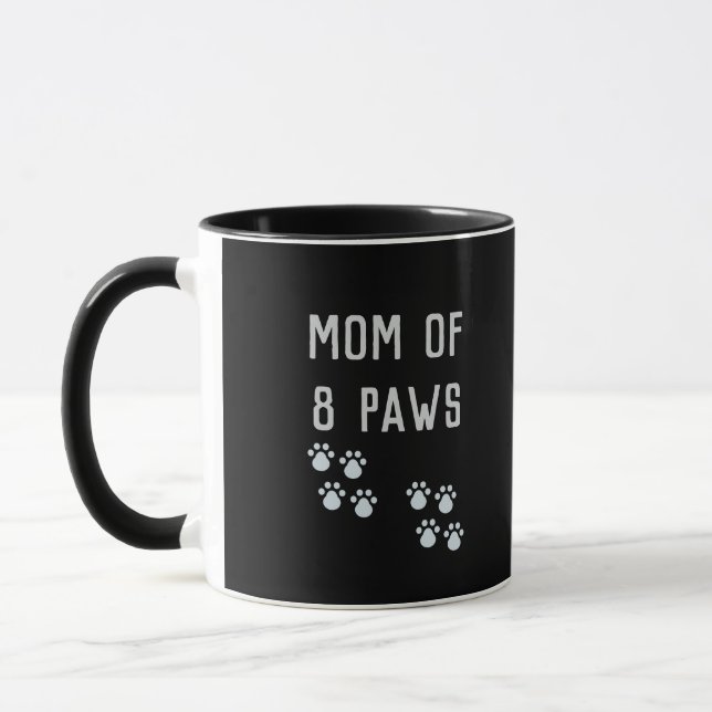 Taza Mom of 8 paws (Izquierda)