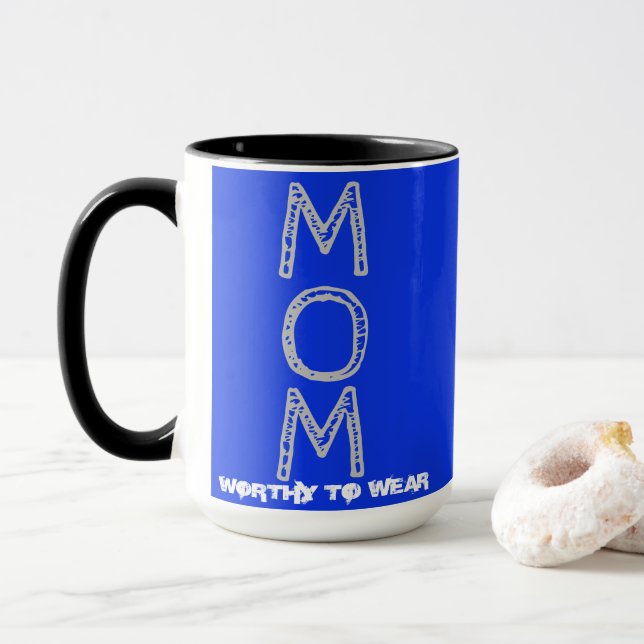 Taza MOM - Vale La Pena Usar (Con donut)
