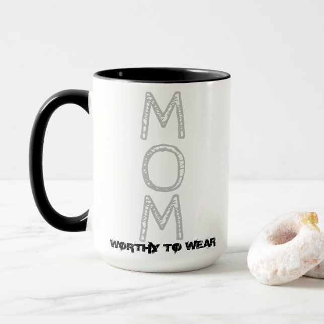 Taza MOM - Vale La Pena Usar (Con donut)