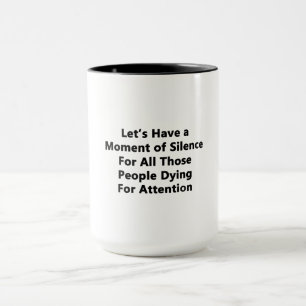 Taza Momento de Silencio