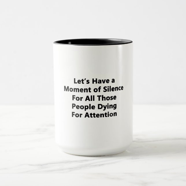 Taza Momento de Silencio (Centro)