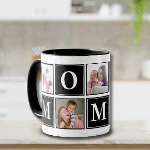 Taza Mommy Collage Script 5 Photos for Mom