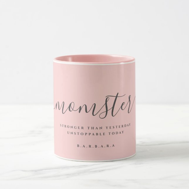 TAZA MOMSTER MOM LIFE MÁS FUERTE QUE AYER CAFÉ (Centro)