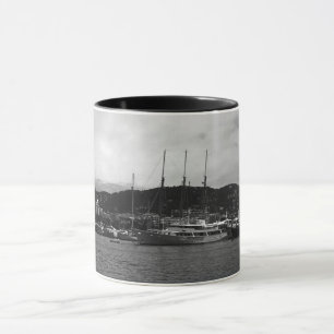 Taza Monaco Principado Vintage El puerto 1970