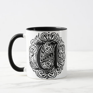 Taza Monarquia "U"