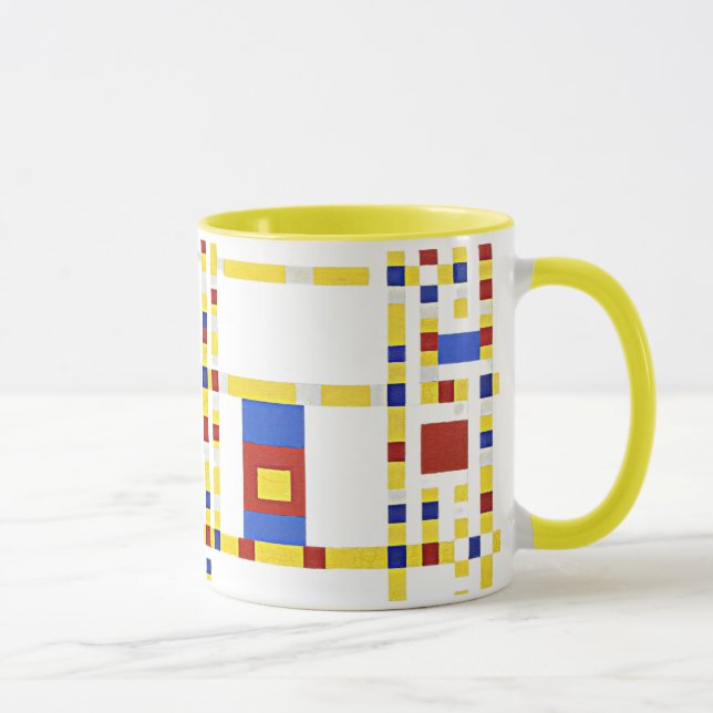 Taza Mondrian - Broadway Boogie Woogie (Derecha)