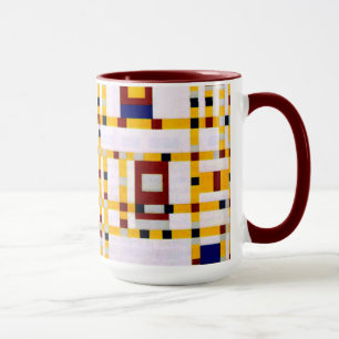 Taza Mondrian - Broadway Boogie Woogie