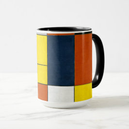 Taza Mondrian - Nº VI, Composición Nº II,