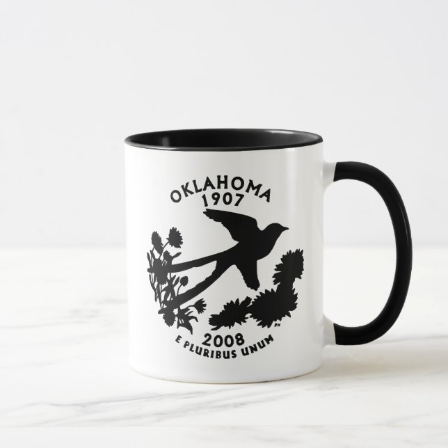 Taza Moneda de Oklahoma (Derecha)