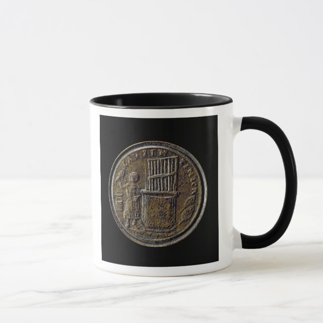 Taza Moneda romana que representa un órgano (Derecha)