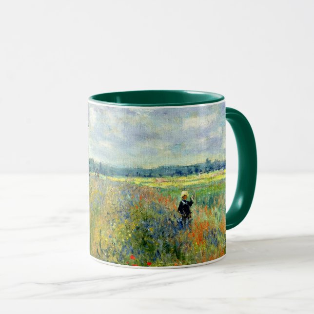 Taza Monet - Campo de Amapolas, Argenteuil (Anverso derecho)