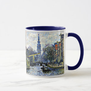 Taza Monet: Canal en Ámsterdam