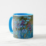 Taza Monet - Irises y lirios de agua<br><div class="desc">Irises y Water-Lilies,  popular pintura del artista impresionista Claude Monet.</div>