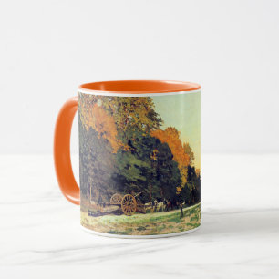 Taza Monet - La carretera de Chailly a Fontainebleau