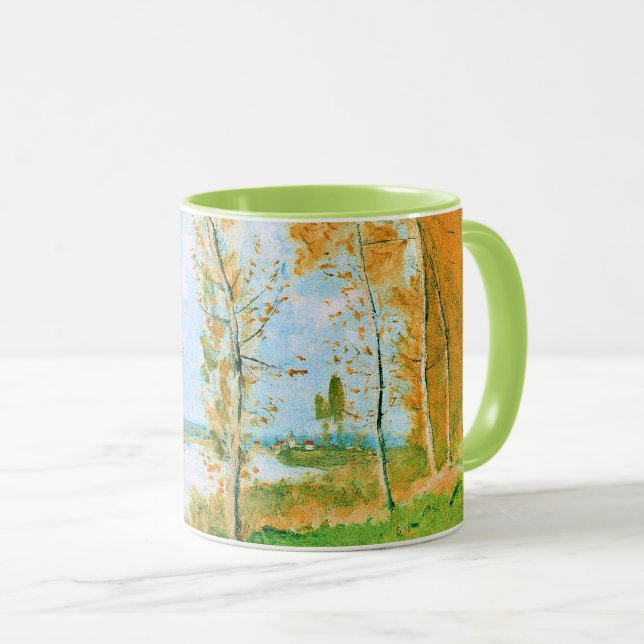 Taza Monet - La primavera en Argenteuil, (Anverso derecho)