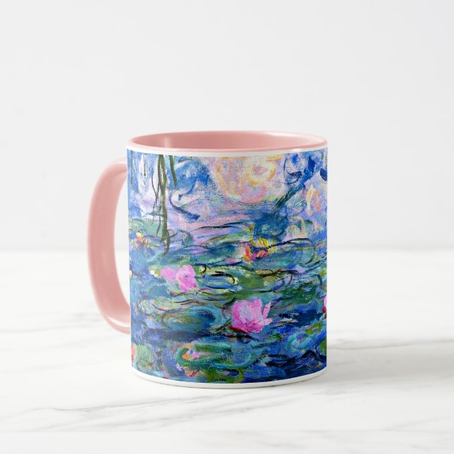 Taza Monet: Lilies de agua 1919 (Anverso izquierdo)