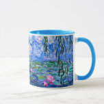 Taza Monet: Lilies de agua 1919<br><div class="desc">Claude Monet: Water Lilies Red,  1919,  Impresionismo arte arte taza de café.</div>