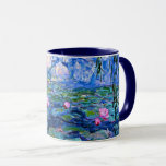 Taza Monet: Lilies de agua, 1919,<br><div class="desc">Claude Monet: Water Lilies,  1919,  famoso cuadro.</div>