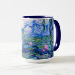 Taza Monet: Lilies de agua 1919 Mug<br><div class="desc">Claude Monet: Water Lilies Red,  1919,  famoso cuadro.</div>