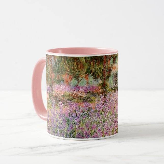 Taza Monet - Los irlandeses en el jardín de Monet (Anverso izquierdo)