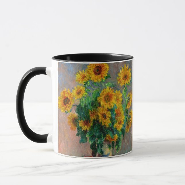 Taza Monet Sunflowers (Izquierda)