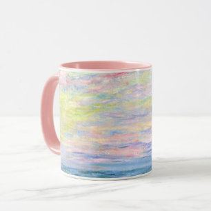 Taza Monet - Sunset en Pourville, arte