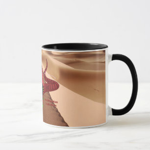 Taza mongol del gusano de la muerte