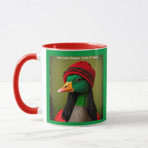 Taza Mongoose Volador Encantador Nativo De Jamaica