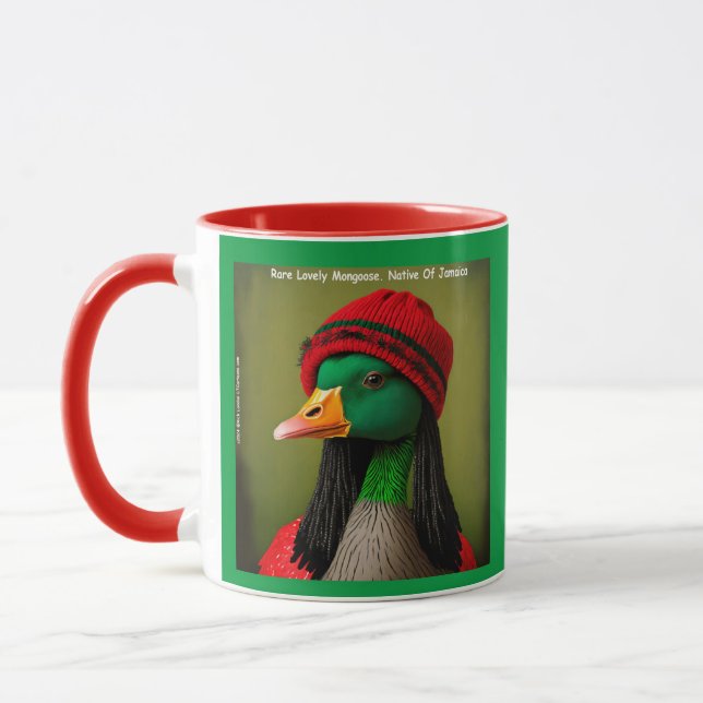 Taza Mongosta Volador Agradable Nativo De Jamaica (Izquierda)