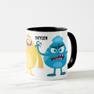 Taza Monitos Lindos con Nombre